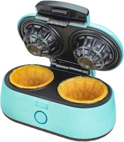 img 4 attached to 🧇 Brentwood Appliances TS-1402BL Double Waffle Bowl Maker: Perfectly Delicious Waffles in Minutes!