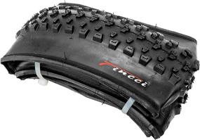 img 1 attached to 🔵 Fincci Pair 27.5 x 2.25 Inch 57-584 Foldable All Mountain Tires for MTB Hybrid Bikes - Pack of 2