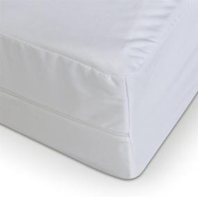 img 1 attached to 🛏️ Everest Supply Premium Queen Size Mattress Encasement - 60x80 inches, 16 inch Depth (Fits 16-18 inch), Waterproof, Fully Encased, Breathable Protector, 6-Sided Cover, Machine Washable