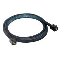 💻 oikwan internal hd mini sas sff-8643 to sff-8643 cable for raid or pci express controller, 1.6ft/0.5m length logo