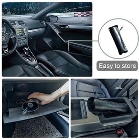 img 1 attached to ☀️ Складной зонт для автомобильного лобового стекла - Защитите свой автомобиль от УФ-солнца и жары (Большой: 57 ''x 31 '')