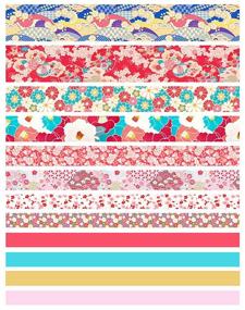 img 3 attached to 🌸 Cherry Blossoms Floral Pattern Washi Tape Set - 12 Rolls for Scrapbook, DIY, Crafts, Bullet Journal, Gift Wrapping - Enhance your SEO