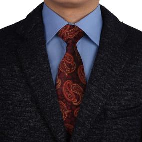 img 4 attached to 👔 EAGB0137 Black Patterned Microfiber Boys' Accessories and Neckties by Epoint