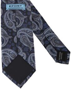 img 1 attached to 👔 EAGB0137 Black Patterned Microfiber Boys' Accessories and Neckties by Epoint