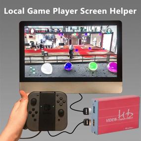 img 1 attached to 🎮Mirabox Захват видеокарты: USB 3.0 устройство захвата HDMI игр - поддержка HD видео 1080P для Windows 7 8 10 Linux YouTube OBS Twitch - потоковая передача и запись PS3 PS4 Xbox Wii U - HSV3211