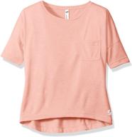 👚 девочки soffe dolman sleeve heather active wear: удобная и стильная одежда для активных подростков логотип