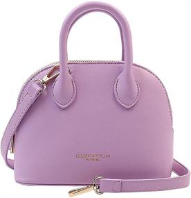 img 4 attached to Intrbleu Crossbody Classic Handbags Shoulder Women's Handbags & Wallets and Satchels