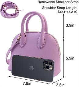img 2 attached to Intrbleu Crossbody Classic Handbags Shoulder Women's Handbags & Wallets and Satchels