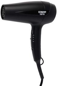 img 4 attached to Conair 1875 Turbo Dryer Black Hair Care