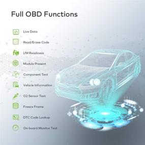 img 3 attached to 🔍 AH5100 OBD2 Сканер: считыватель кодов неисправности сигнала Check Light двигателя и диагностическое сканирование автомобильной CAN - разблокируйте мощь эффективного решения проблем в автомобильном транспорте.