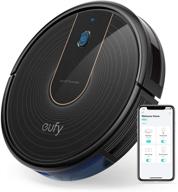 🤖 eufy by anker robovac 15c: upgraded wi-fi, super-thin design, strong suction, quiet, self-charging vacuum cleaner for hard floors to medium-pile carpets (black) логотип