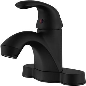 img 4 attached to 🚰 HOMELODY Single Handle Centerset Lavatory Faucet for Bathrooms