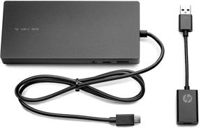 img 1 attached to 💻 Enhance Connectivity with HP Elite USB-C Docking Station - X7W54AA#ABA