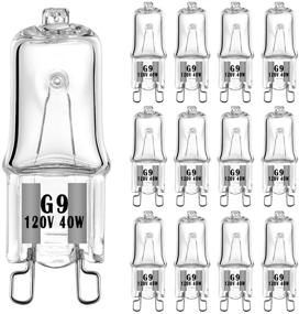 img 4 attached to G9 Halogen Bulb 40W 120V T4 Type 2 Pin 💡 Base Dimmable Warm White (12 Pack): Illuminate with Efficiency and Elegance!