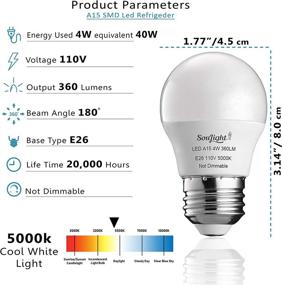 img 1 attached to 🔦 Повысьте яркость света в своем холодильнике: LED-замена лампочки для улучшенной яркости и эффективности.
