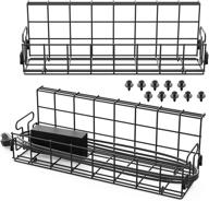 🔌 efficient under desk cable management wire tray organizer - set of 2 by shw логотип