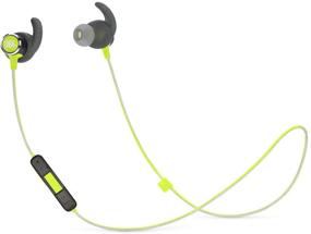 img 4 attached to JBL Reflect Mini 2.0 - Green Wireless In-Ear Sport Headphone with 3-Button Mic/Remote