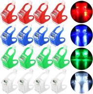 🚤 16-piece led boating lights navigation lights portable led boat lights for bow and stern battery operation with 3 modes – ideal for emergency and night sailing on boats, pontoons, and yachts (vibrant colors) логотип