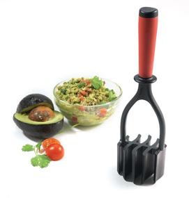 img 1 attached to Effortlessly Chop, Twist, Stir, and Mash with Norpro Favorite Grip-EZ Food Chopper in Black