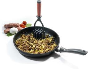 img 2 attached to Effortlessly Chop, Twist, Stir, and Mash with Norpro Favorite Grip-EZ Food Chopper in Black