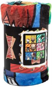 img 1 attached to 🔍 Optimized Search: My Hero Academia and Sanrio Anime Throw Blanket