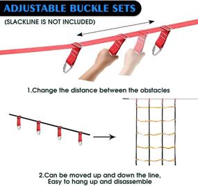 img 1 attached to 🧗 Odoland 3-in-1 Climbing Equipment Attachment - 9Ft x 6Ft