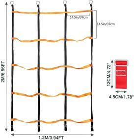 img 3 attached to 🧗 Odoland 3-in-1 Climbing Equipment Attachment - 9Ft x 6Ft