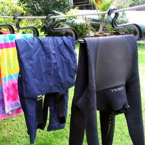 img 2 attached to Streamline Your Drying Process with the Hang Pro Slide Wetsuit Hanger