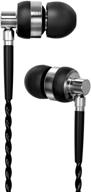 enhance your audio experience with brainwavz m2 in-ear earbuds: noise isolating stereo headphones logo