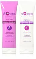 💪 aphogee hair strengthening kit: enhance & fortify your hair with 2 count, 6 fl.oz bottles logo