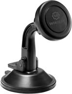 wixgear universal magnetic car mount holder: convenient windshield and dashboard phone holder with swift-snap technology (new version dashboard mount) logo