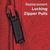 🔒 enhanced security with replacement locking zipper pulls package logo