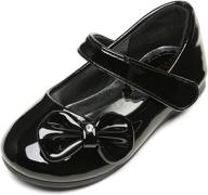 dream pairs angel 5 uniform ballerina shoes for girls: elegant flats for every occasion logo