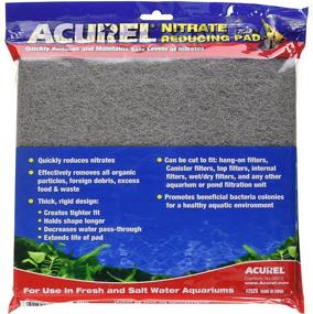 img 1 attached to 🐠 10x18-Inch Acurel Infused Media Pads: Optimal for Aquariums and Ponds