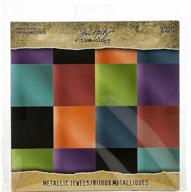 🎨 advantus kraft-stock metallic jewels printed paper by tim holtz logo