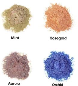 img 1 attached to 🌈 LET'S RESIN Chameleon Powder: Color Shifting Mica Pigment for Epoxy Resin/Tumbler, Painting, Soap Making, Bath Bombs, Candle Making, Slime