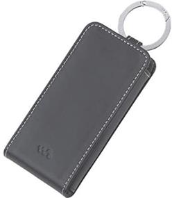 img 1 attached to 📱 Black Leather Case for Sony Walkman NWZ-A800 Series Video MP3 Player - Sony CKL-NWA800
