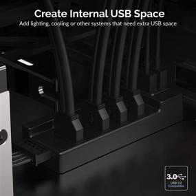 img 3 attached to 💥 Boost Your Connectivity with the Sabrent Internal USB 3.0 Hub/Splitter (HB-INTS)