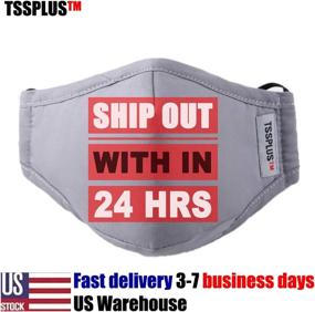 img 2 attached to Advanced Reusable Respirator for Occupational Health & Safety - TSSPLUS Pollution Washable Mask