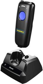 img 4 attached to 📱 Efficient NADAMOO Wireless Barcode Scanner with Bluetooth & Charging Dock - Ideal for Inventory Management, Compatible with Tablet, iPhone, iPad, Android & iOS