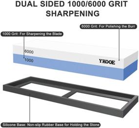 img 2 attached to 🪓 Ykooe Усилители заточки на воде: Кремниевые абразивные и отделочные изделия
