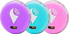 img 4 attached to 🔵 TrackR Pixel: Bluetooth Tracking Device for Easy Item and Phone Location - Aqua, Purple, & Pink Colors