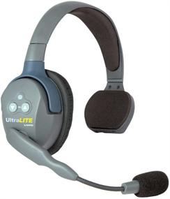 img 2 attached to 🎧 Efficient Eartec UL321 UltraLITE Full Duplex Wireless Headset Communication Kit for 3 Users - Includes 2 Single Ear and 1 Dual Ear Headsets