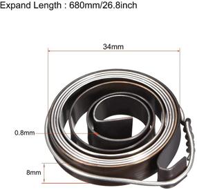 img 2 attached to 🔧 Industrial Power & Hand Tools - Uxcell Drill Return Spring Assembly: Enhancing Efficiency and Performance