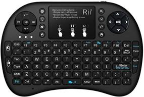 img 4 attached to 🔤 Rii Wireless Keyboard with Touchpad & QWERTY for Raspberry: Optimal Input Solution