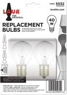 💡 lava original 40w replacement bulbs - pack of 2 logo