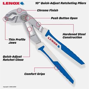 img 3 attached to LENOX TOOLS LXHT90551 V-образная губка с быстрой регулировкой