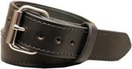 exos english bridle leather ounce men's accessories in belts logo