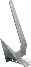 img 3 attached to ⚓️ Seachoice 41540 Plow Anchor - Hot Dipped Galvanized Steel - Ideal for 24-31ft Boats - 14lbs