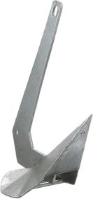 img 4 attached to ⚓️ Seachoice 41540 Plow Anchor - Hot Dipped Galvanized Steel - Ideal for 24-31ft Boats - 14lbs